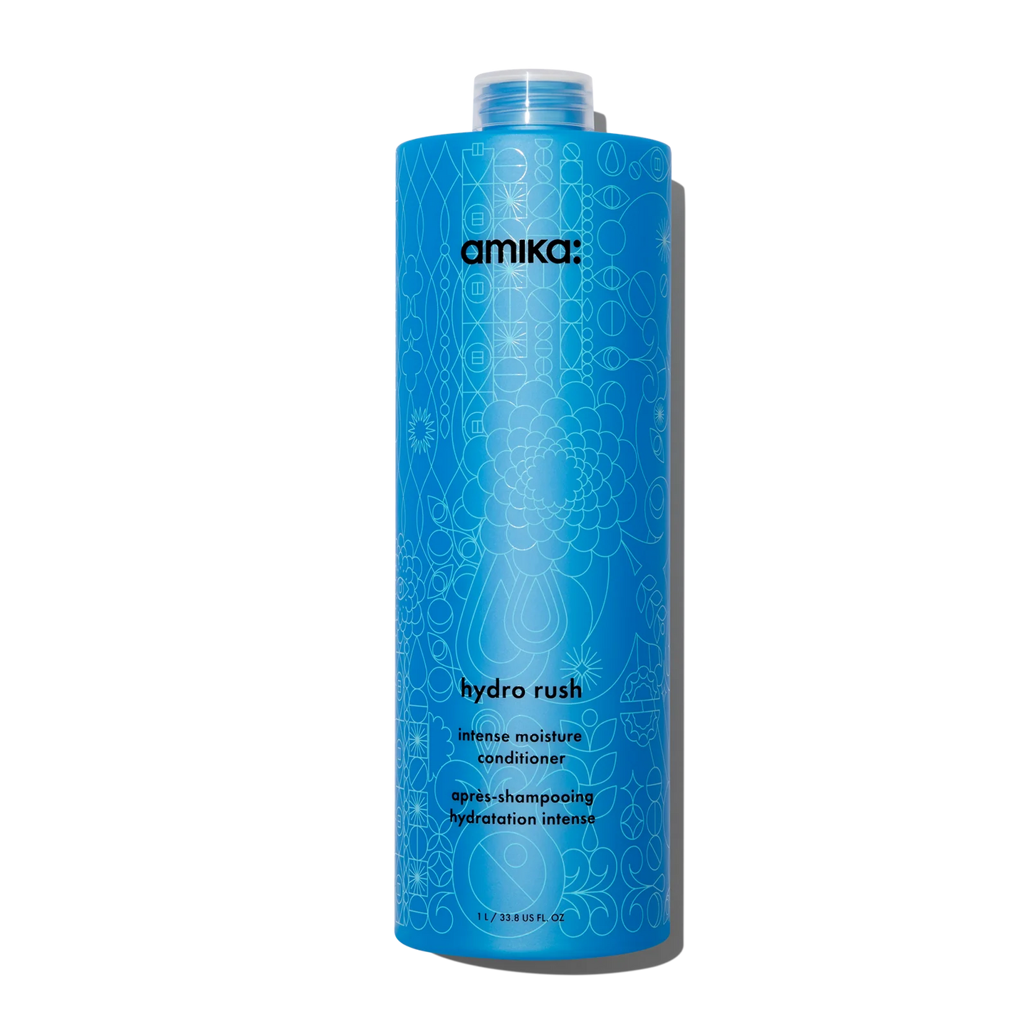 Amika Hydro Rush Intense Moisture Conditioner Salon Blissful liter