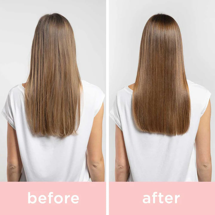 Salon Blissful Milk_Shake Deep Detox Shampoo before and after