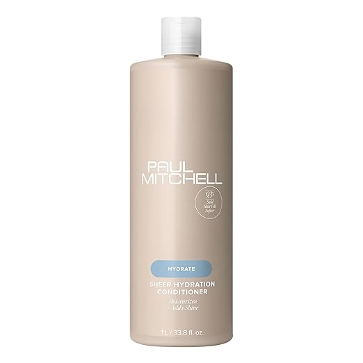 Paul Mitchell Sheer Hydration Conditioner, Moistures + Adds Shine, For Dry Hair