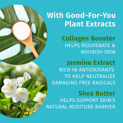 Hempz Beauty Actives Sweet Jasmine & Rose Herbal Body Moisturizer with Collagen Booster