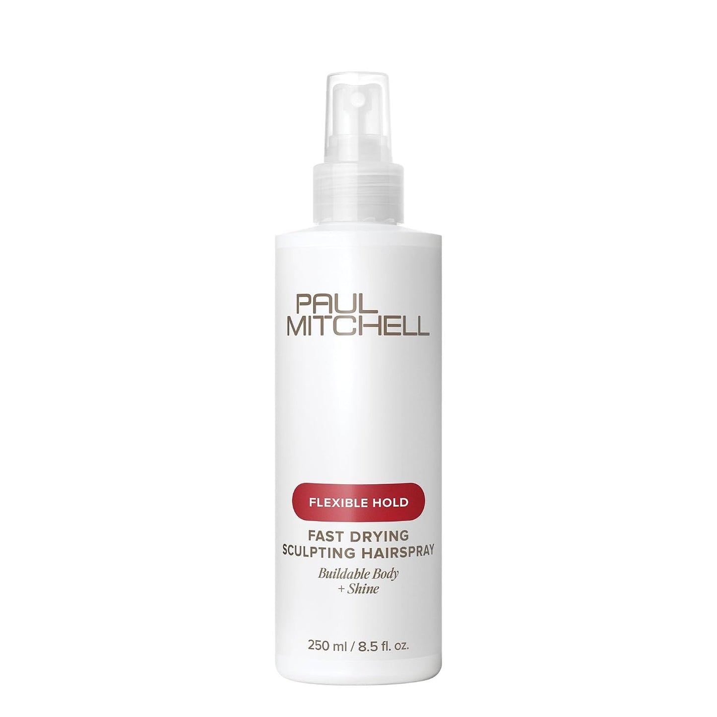 Paul Mitchell Fast Drying Sculpting Hairspray, Flexible Hold, Buildable Body + Shine, For All Hair Types