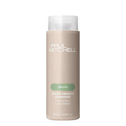 Paul Mitchell Super Smooth Shampoo, Controls Frizz, Adds Softness, For Frizzy Hair