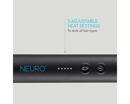 Neuro by Paul Mitchell Sleek Smoothing Hot Brush, Multiple Heat Settings for One-Step Detangling + Straightening