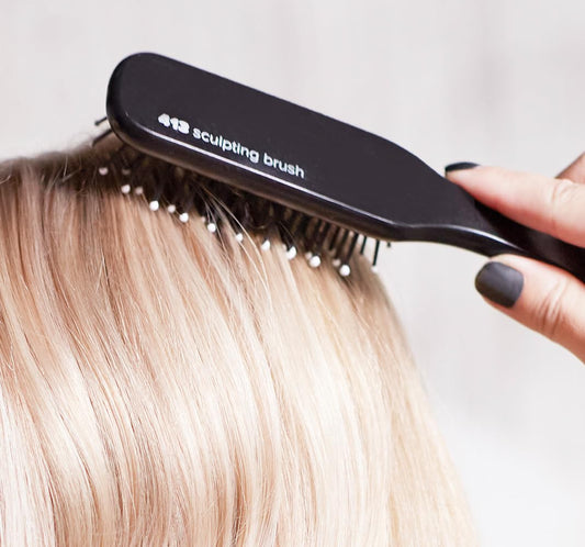 Paul Mitchell Pro Tools 413 Sculpting Brush, Classic Hair Brush for Detangling, Sculpting + Styling Wet or Dry Hair