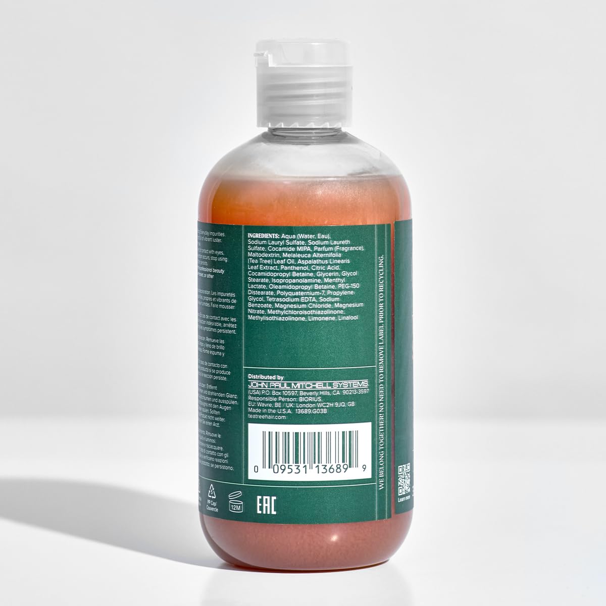 Tea Tree Special Color Shampoo, Gently Cleanses, Protects Hair Color, For Color-Treated Hair