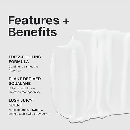 Paul Mitchell Super Smooth Conditioner, Controls Frizz, Adds Softness, For Frizzy Hair