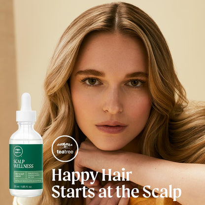 Tea Tree Scalp Wellness Oily Scalp Serum, Daily Oil Control, For Oily Hair + Scalps, 1.85 fl. oz.