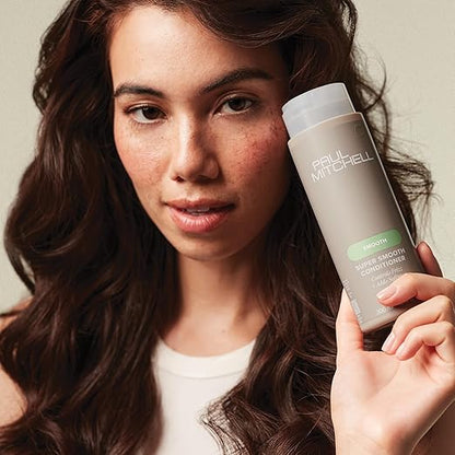 Paul Mitchell Super Smooth Conditioner, Controls Frizz, Adds Softness, For Frizzy Hair