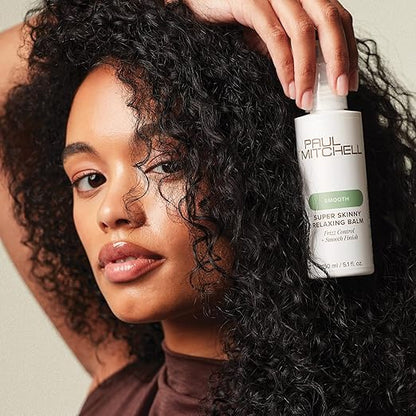 Paul Mitchell Super Skinny Relaxing Balm, Frizz Control For Wavy, Curly or Textured Hair, 5.1 fl oz