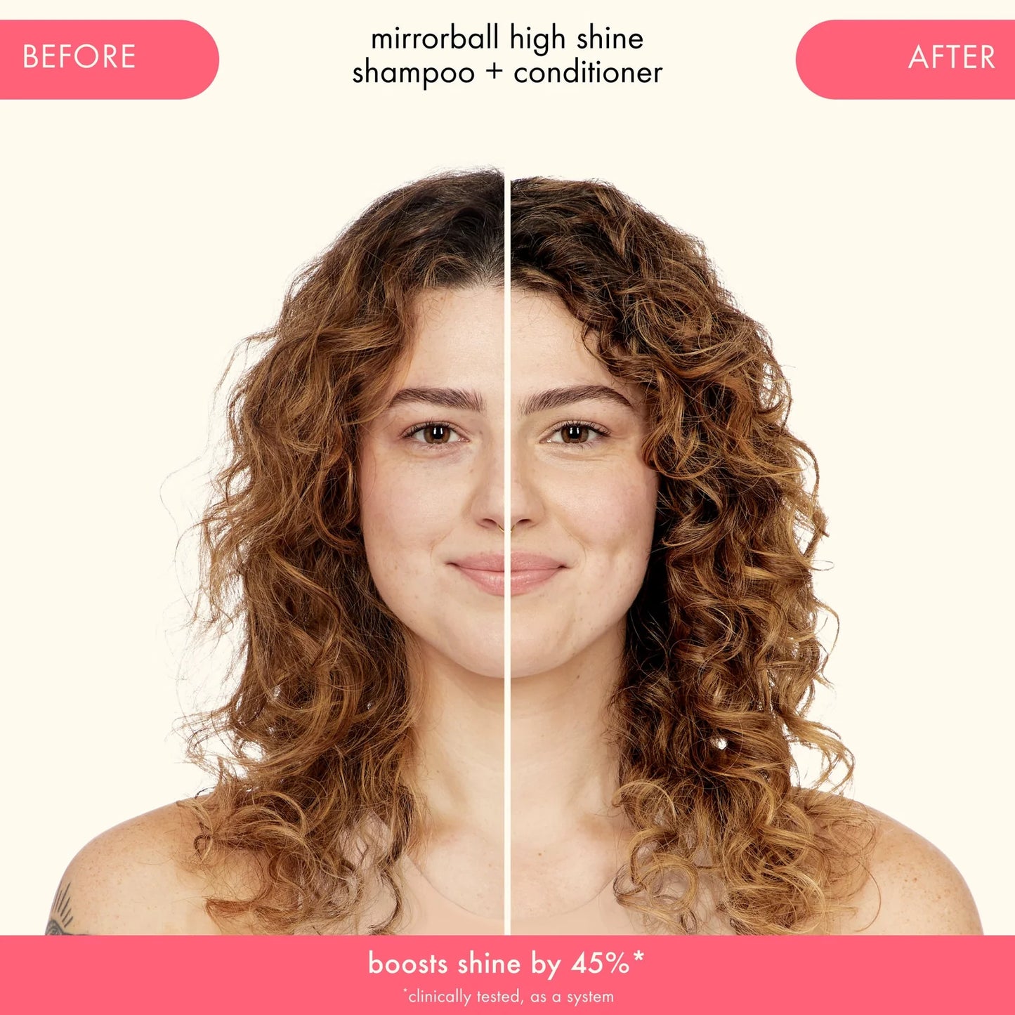 Amika Mirrorball High Shine + Protect Antioxidant Conditioner results