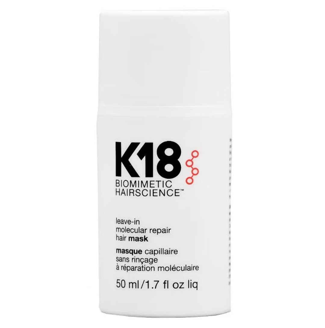 K18 Biomimetic Hairscience Leave-In Molecular Repair Hair Mask bottle
