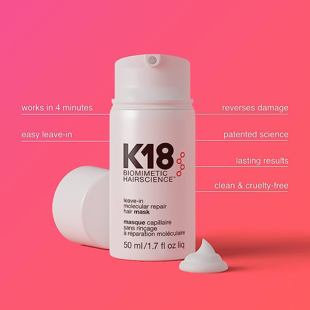 K18 Biomimetic Hairscience Leave-In Molecular Repair Hair Mask