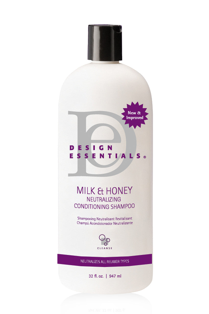 Design Essentials Milk & Honey Neutralizing Conditioning Shampoo - Pro bottle without pump