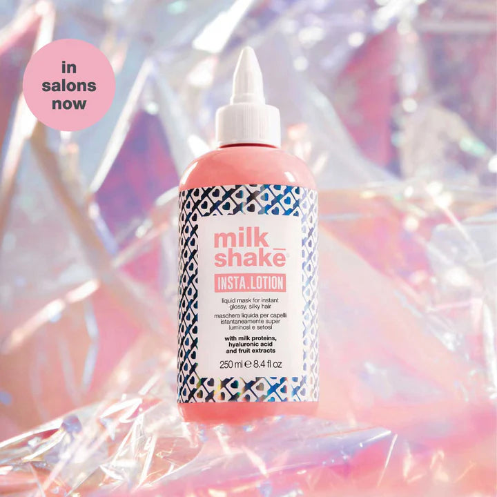 Salon Blissful - Milk_Shake Insta.Lotion sparkle flat lay