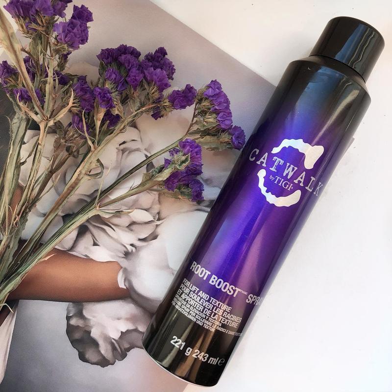 TIGI Bed Head Catwalk Your Highness Root Boost Spray for Lift and Texture flatlay