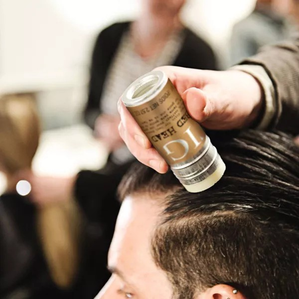 TIGI_Bed_Head_Hair_Wax_Stick_For_Strong_Hold_ in use