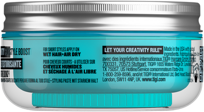 TIGI Bed Head Manipulator Paste Texturizing Putty with Firm Hold back