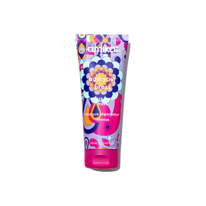 Amika Bust Your Brass Cool Blonde Intense Repair Hair Mask