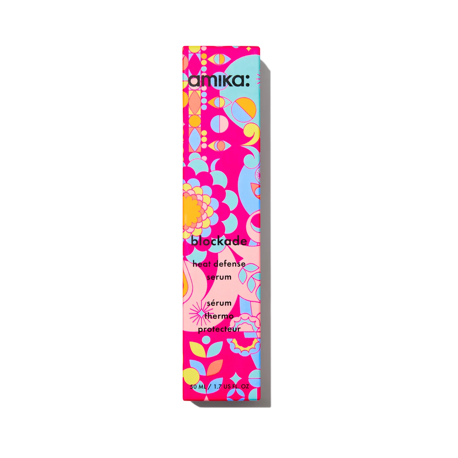 Amika Blockade Heat Defense Hair Serum-package