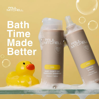 Paul Mitchell Baby Don’t Cry Shampoo, Kids Wash, Tear Free, For All Hair Types