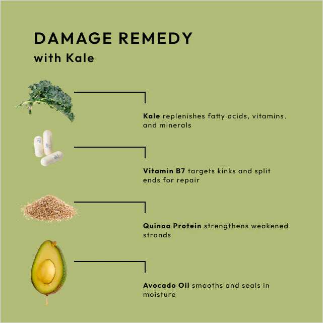 Be Care Love SuperFoods Kale Damage Detox Conditioner
