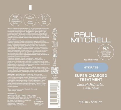 Paul Mitchell Super-Charged Treatment, Intense Hydration For Dry Hair