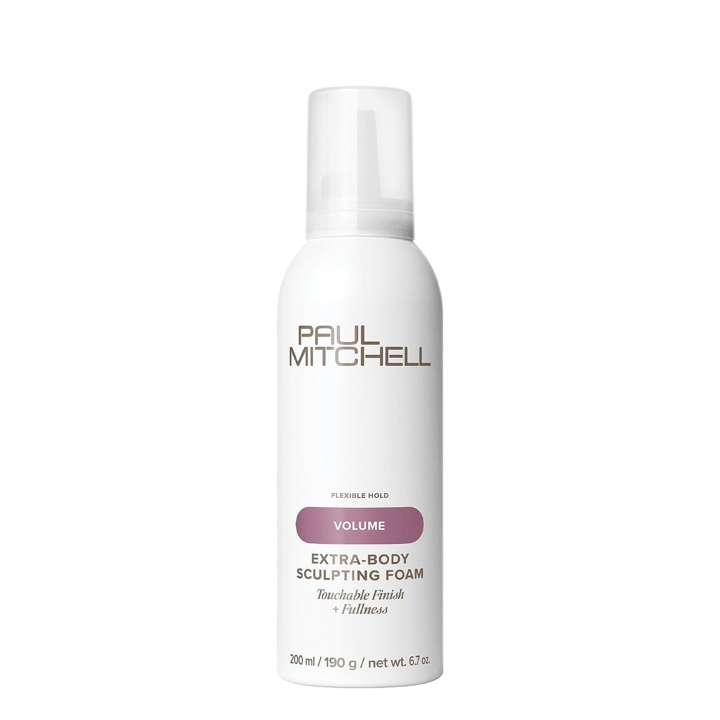 Paul Mitchell Extra-Body Sculpting Foam, Adds Fullness, Touchable Finish, For Fine Hair