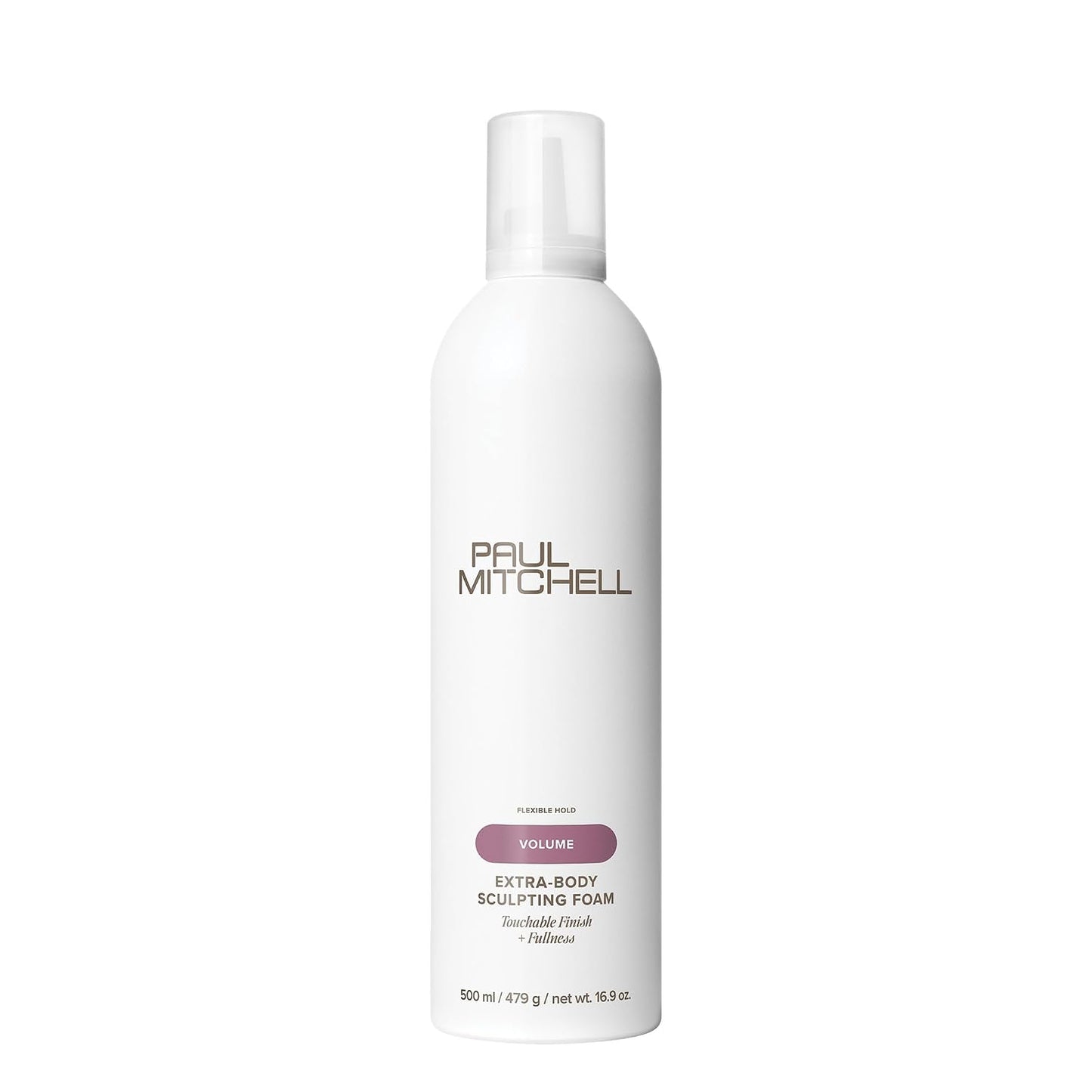 Paul Mitchell Extra-Body Sculpting Foam, Adds Fullness, Touchable Finish, For Fine Hair