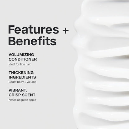 Paul Mitchell Extra-Body Conditioner, Adds Bounce + Fullness, For Fine Hair