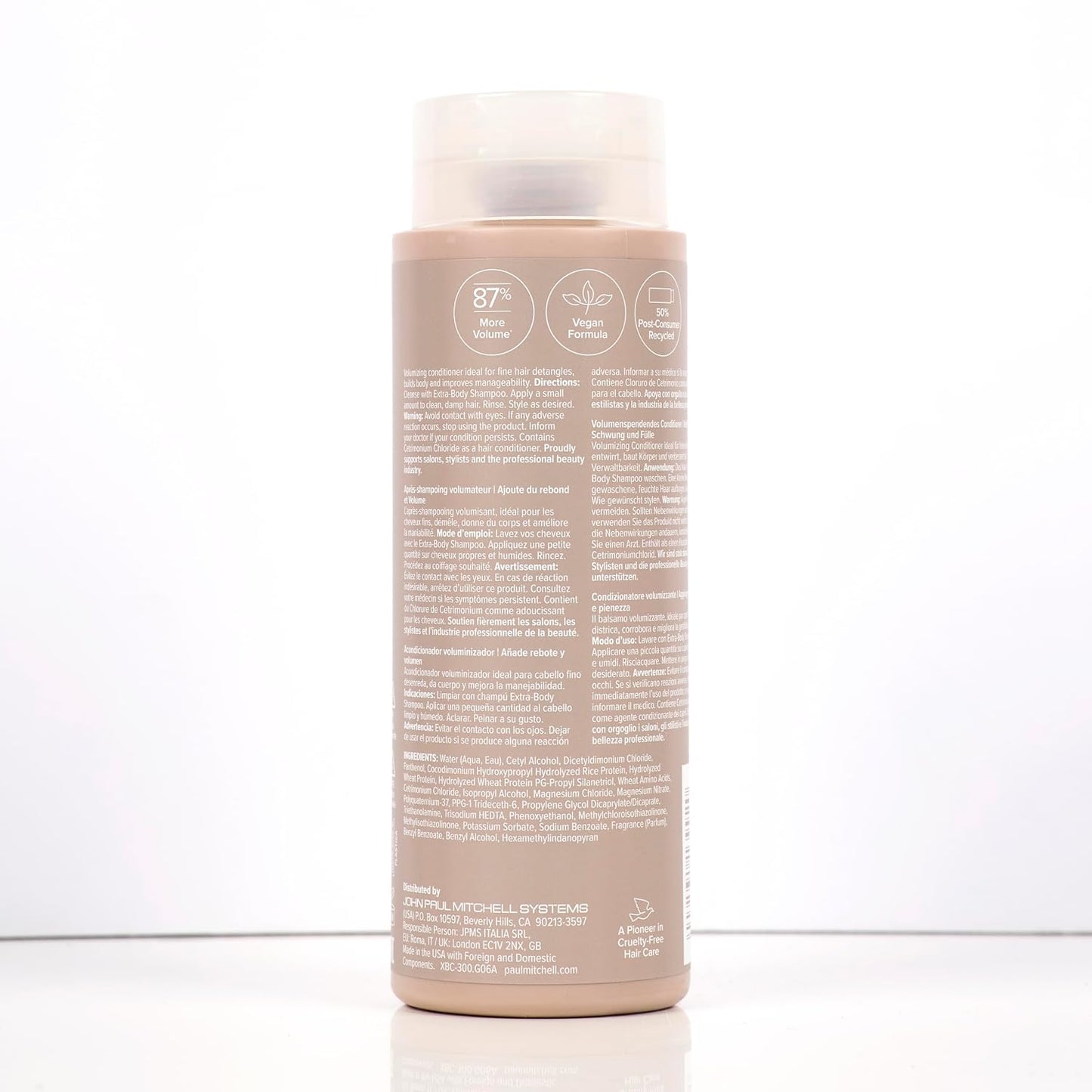 Paul Mitchell Extra-Body Conditioner, Adds Bounce + Fullness, For Fine Hair