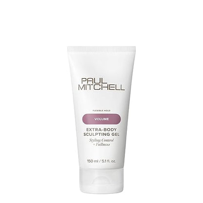 Paul Mitchell Extra-Body Sculpting Gel, Adds Fullness + Styling Control, For Fine Hair