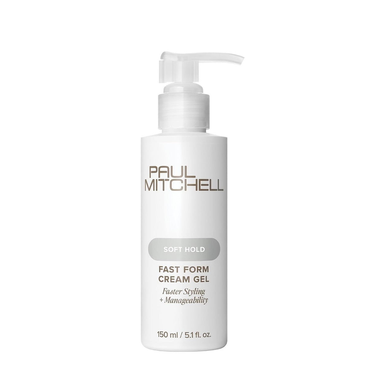 Paul Mitchell Fast Form Styling Cream Gel, Soft Hold, Faster Styling + Manageability, For All Hair Types, 5.1 fl. Oz