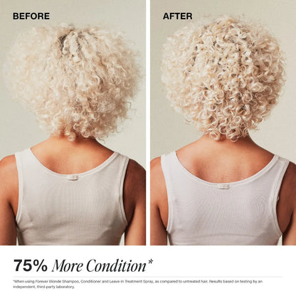 Paul Mitchell Forever Blonde Conditioner, Repairs + Deeply Hydrates, Ideal For Bleached + Lightened Hair