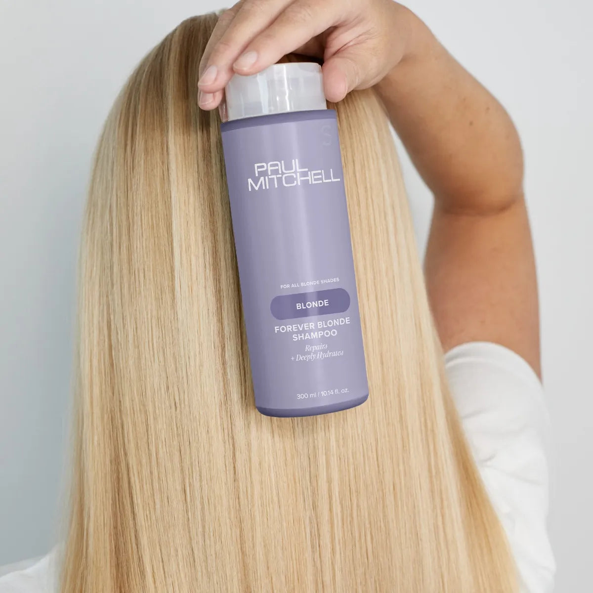 Paul Mitchell Forever Blonde Shampoo, Repairs + Deeply Hydrates, Ideal For Bleached + Lightened Hair