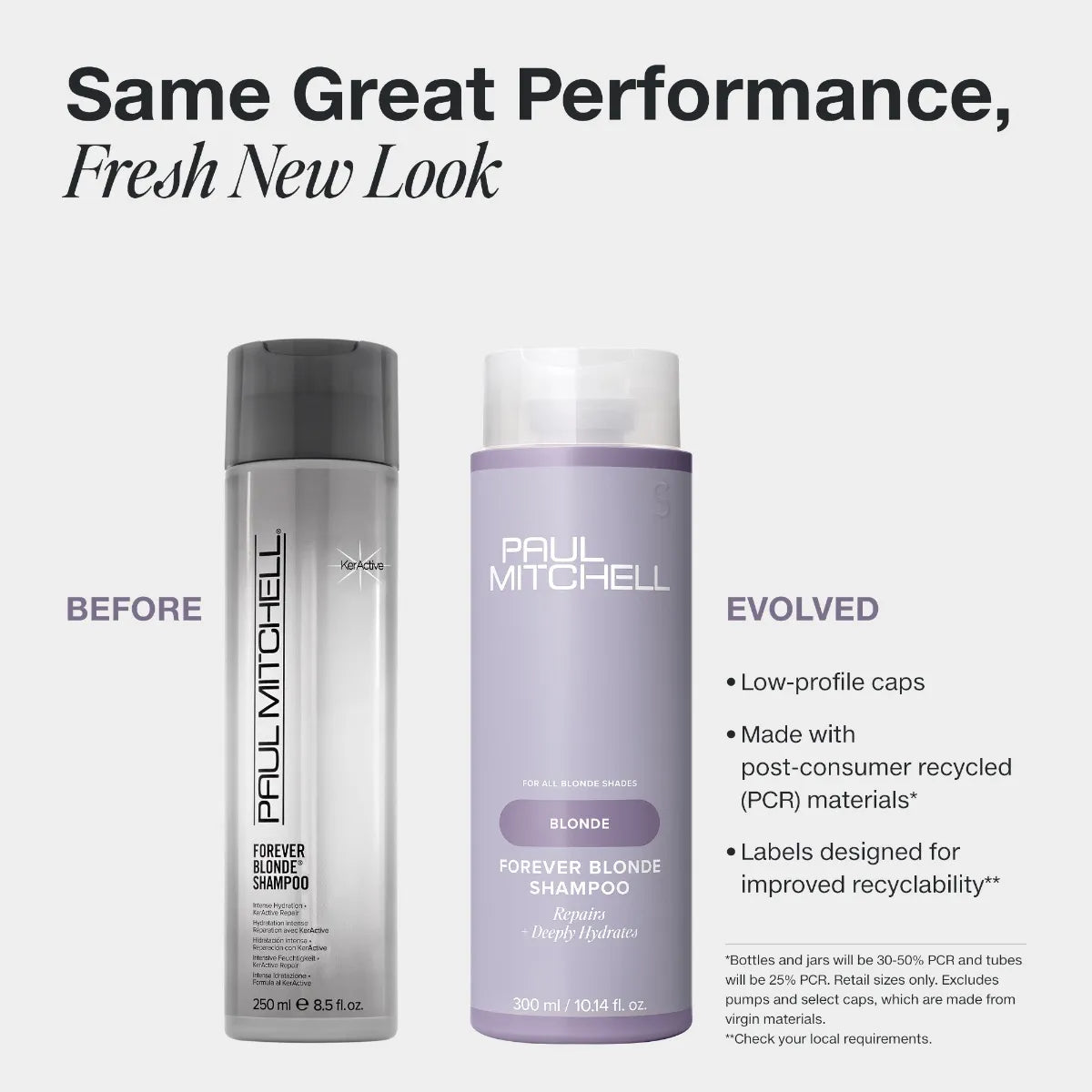 Paul Mitchell Forever Blonde Shampoo, Repairs + Deeply Hydrates, Ideal For Bleached + Lightened Hair