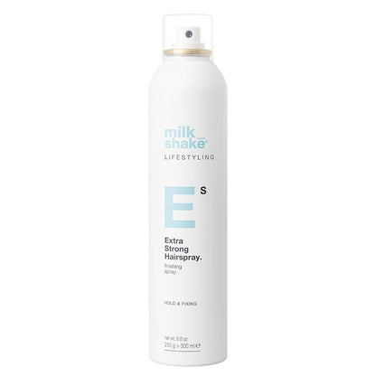 milk_shake Extra Strong Hairspray | Long-lasting finishing spray for styled hair | Medium-strong hold & structured style with medium shine | with panthenol & heat-protective ingredients
