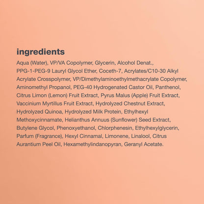 milk_shake Medium Hold Gel | Styling gel for all hair types | Defines styles with memory effect & adds shine | with milk proteins, quinoa proteins & sunflower extract