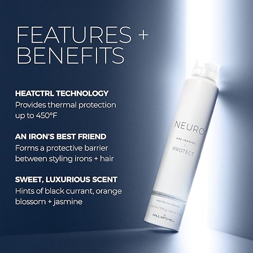 Paul Mitchell Neuro Protect HeatCTRL Iron Thermal Protection Hairspray