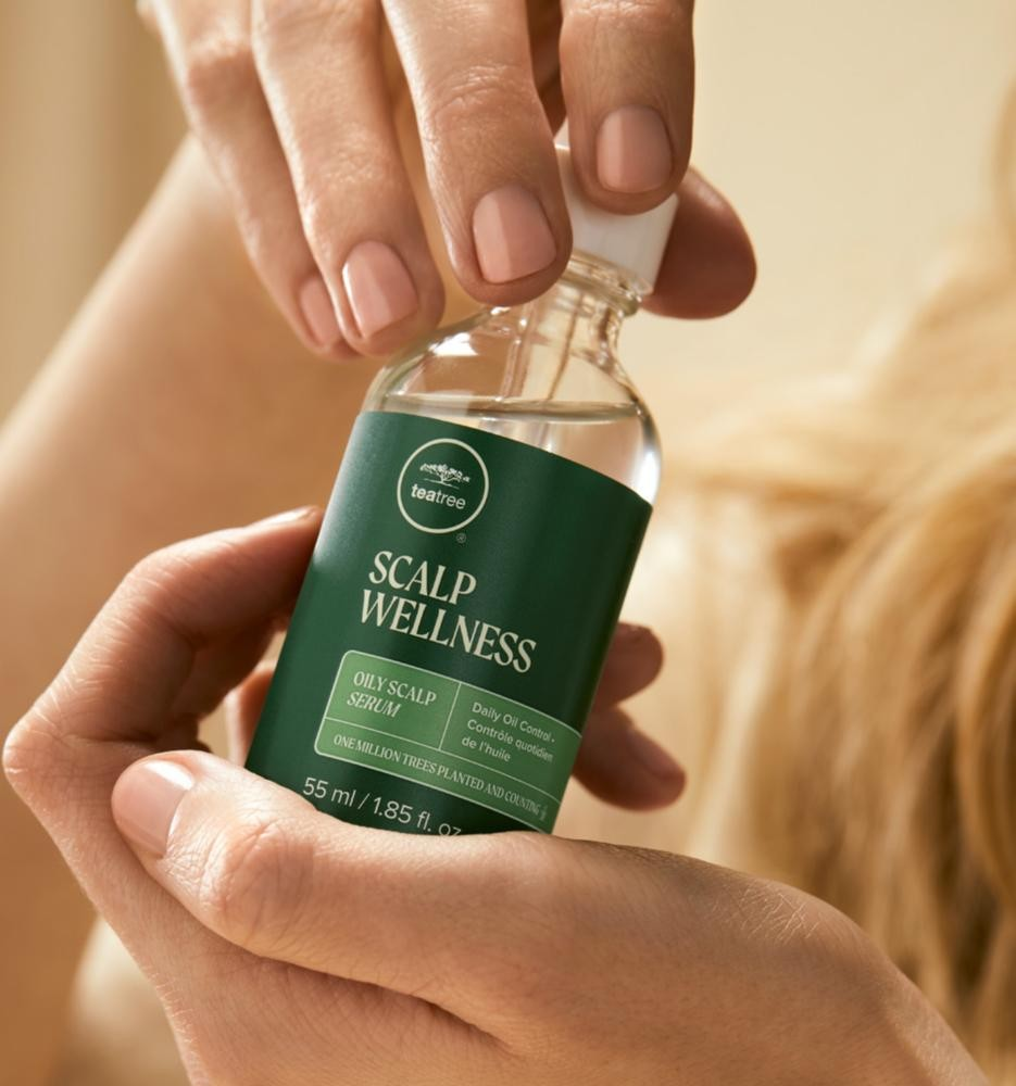 Tea Tree Scalp Wellness Oily Scalp Serum, Daily Oil Control, For Oily Hair + Scalps, 1.85 fl. oz.