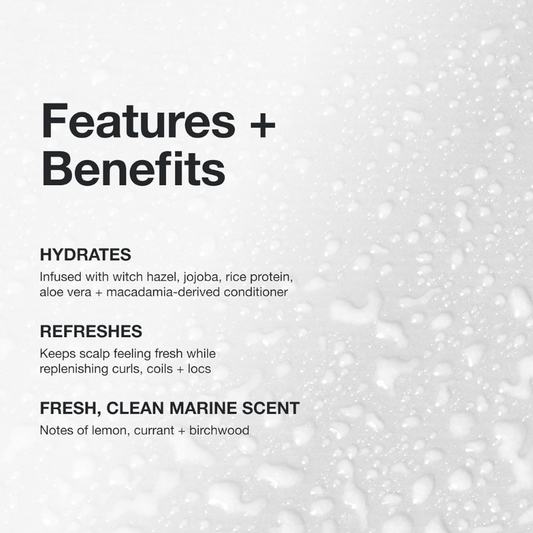 Paul Mitchell Refreshing Mist, Refreshes Scalp + Nourishes, For Curly + Coily Hair, 8.5 fl. oz