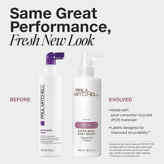 Paul Mitchell Extra-Body Root Boost Volumizing Spray, Targeted Lift, Adds Fullness, For Fine Hair