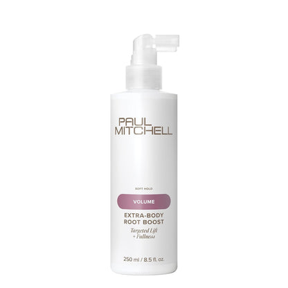 Paul Mitchell Extra-Body Root Boost Volumizing Spray, Targeted Lift, Adds Fullness, For Fine Hair