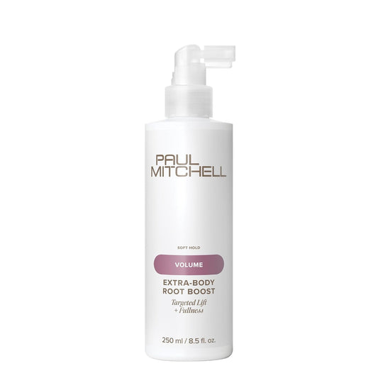 Paul Mitchell Extra-Body Root Boost Volumizing Spray, Targeted Lift, Adds Fullness, For Fine Hair