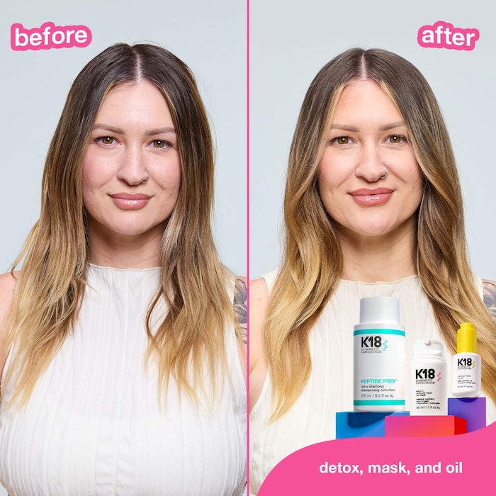 K18 Biomimetic Hairscience Peptide Prep Detox Shampoo