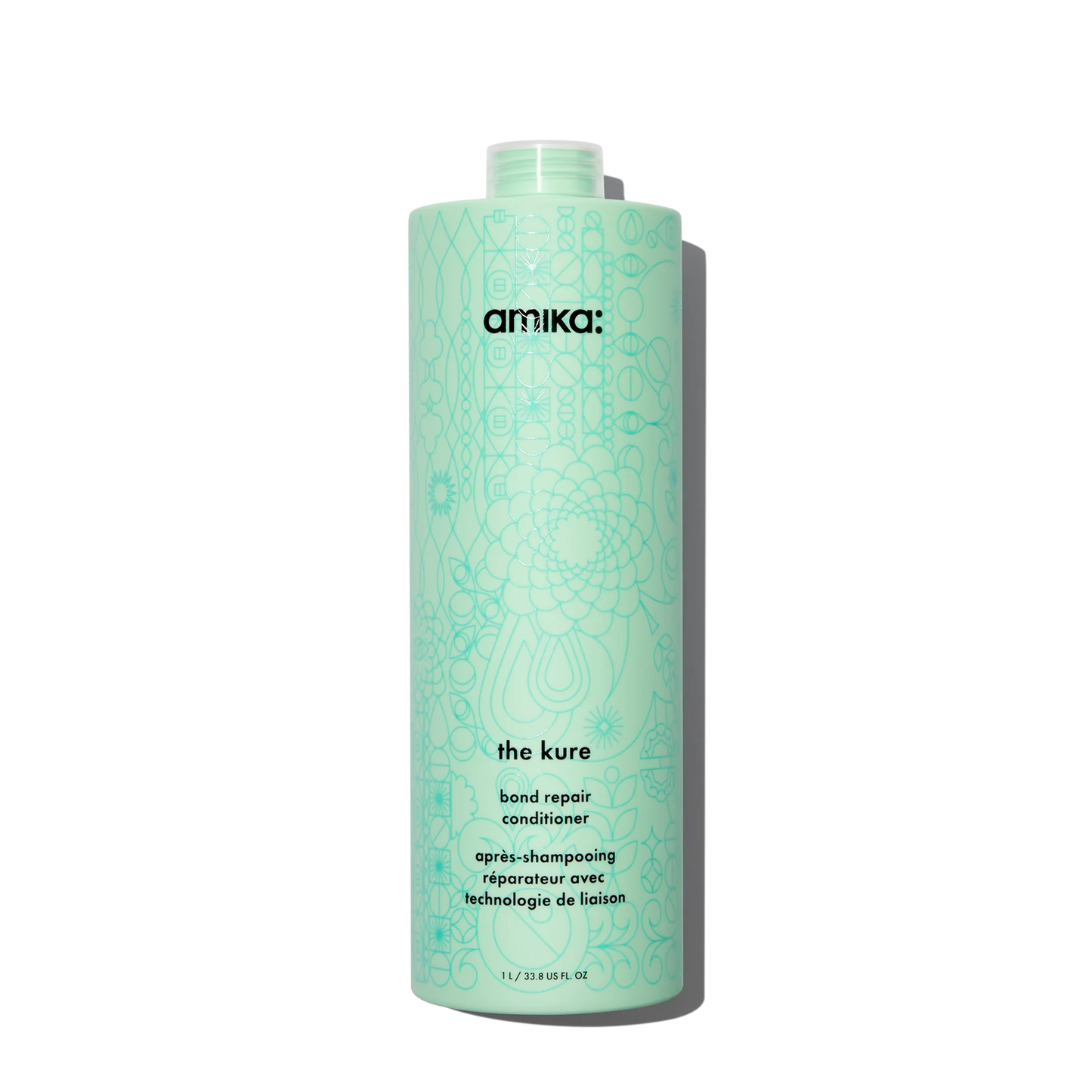 Amika The Kure Bond Repair Conditioner For Damaged Hair liter