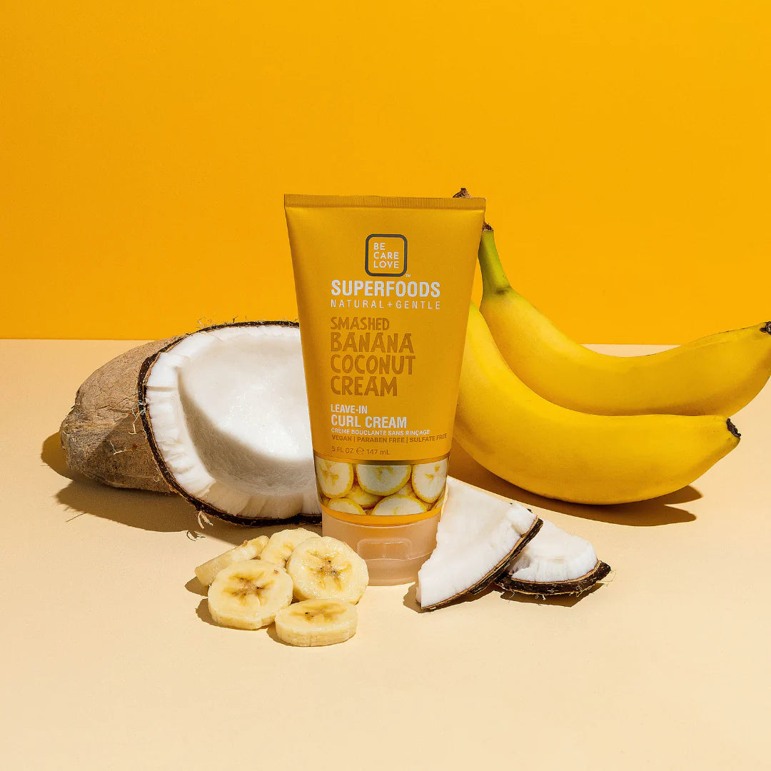 Be Care Love Smashed Banana Coconut Leave-In Curl Cream