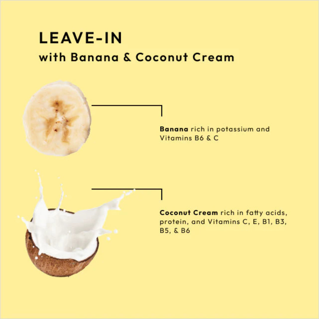 Be Care Love Smashed Banana Coconut Leave-In Curl Cream