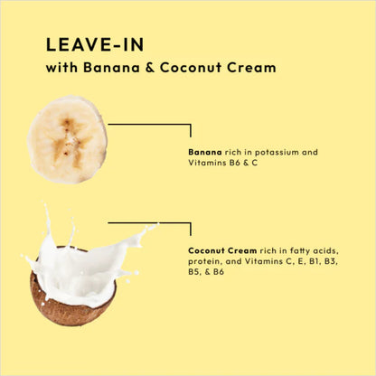 Be Care Love Smashed Banana Coconut Leave-In Curl Cream
