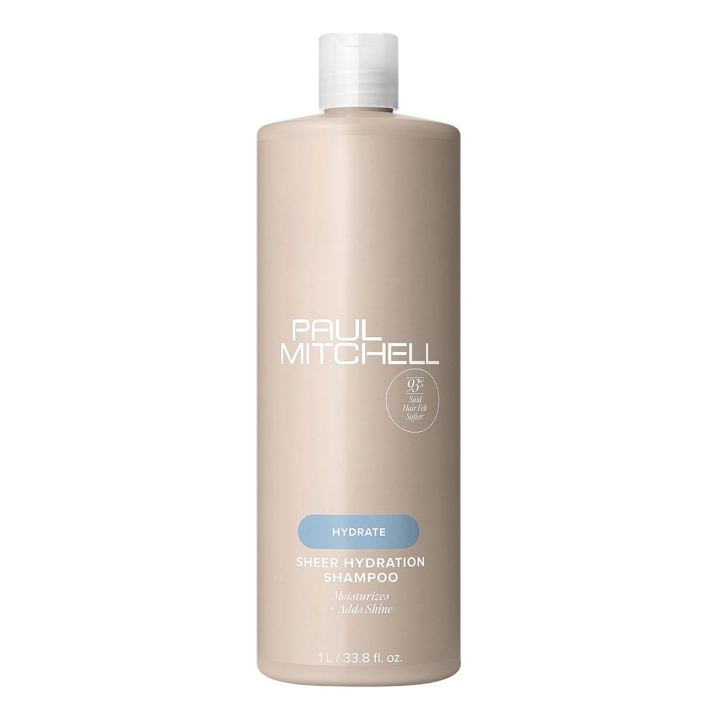 Paul Mitchell Sheer Hydration Shampoo, Moistures + Adds Shine, For Dry Hair