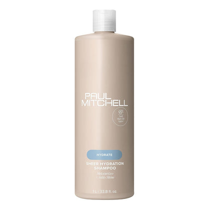 Paul Mitchell Sheer Hydration Shampoo, Moistures + Adds Shine, For Dry Hair